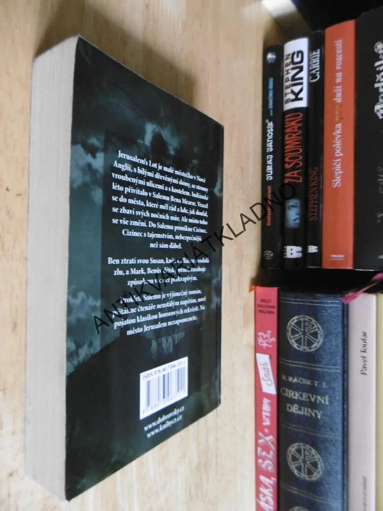 PROKLETÍ SALEMU, STEPHEN KING, **an
