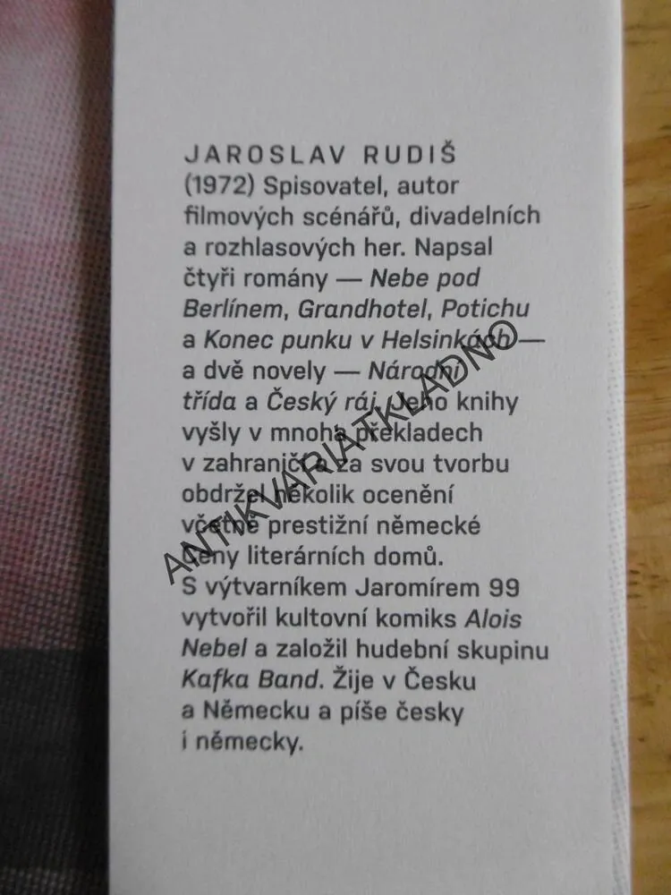ČESKÝ RÁJ, JAROSLAV RUDIŠ, **an