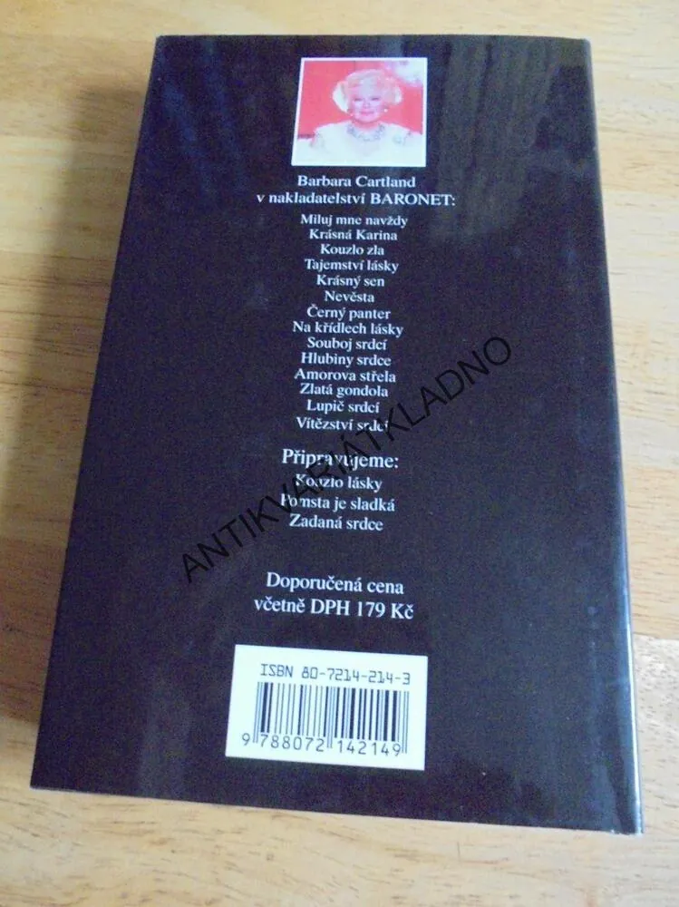 VÍTĚZSTVÍ SRDCÍ, BARBARA CARTLAND, CARTLANDOVÁ