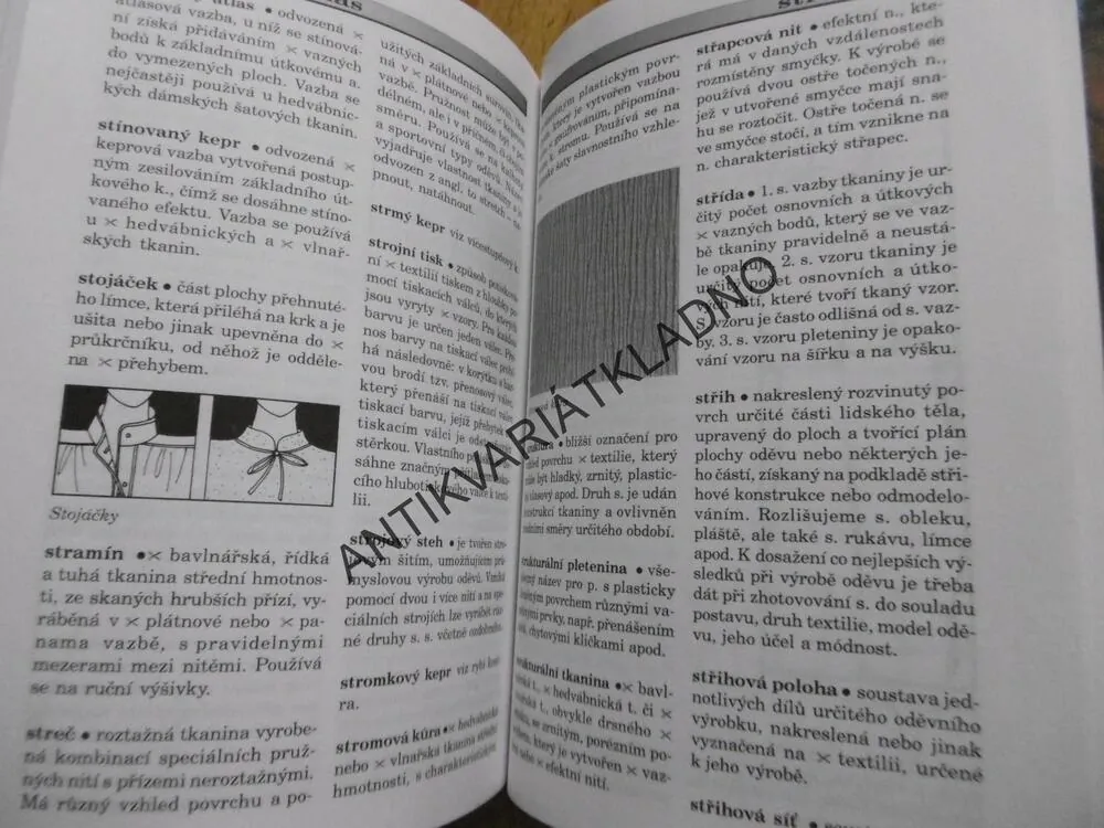 ABECEDA TEXTILU A ODÍVÁNÍ, STANISLAV TERŠL, **an