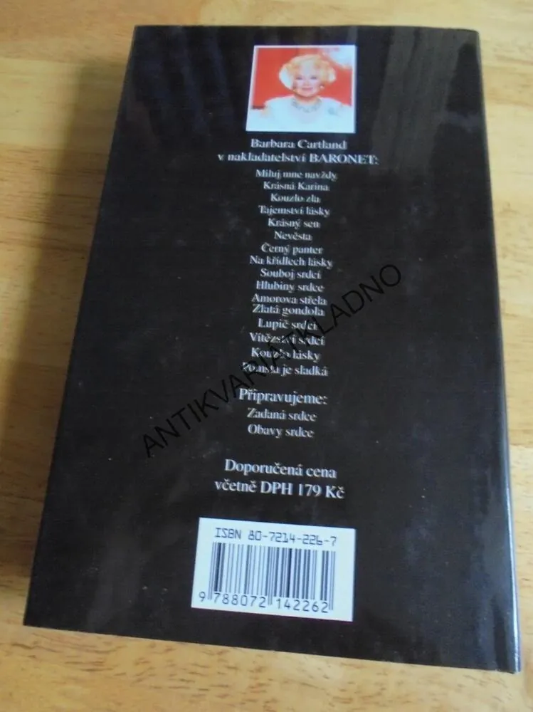 POMSTA JE SLADKÁ, BARBARA CARTLAND, CARTLANDOVÁ, **an