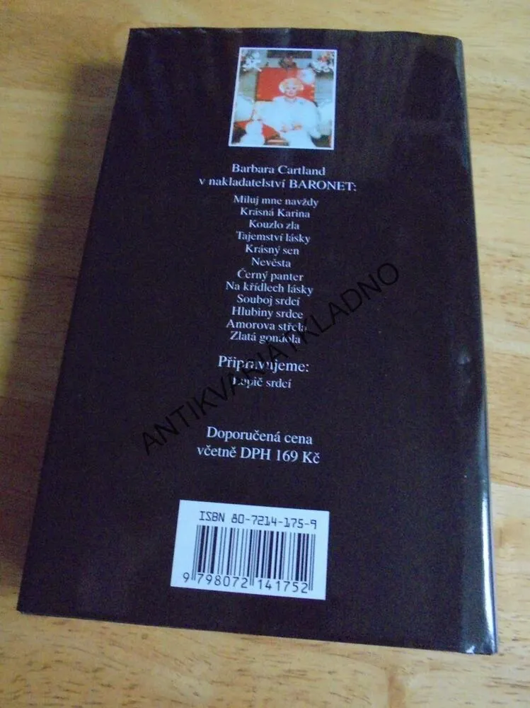 ZLATÁ GONDOLA, BARBARA CARTLAND, CARTLANDOVÁ, **an