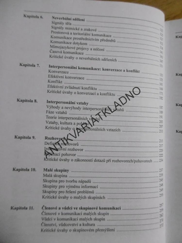 ZÁKLADY MEZILIDSKÉ KOMUNIKACE, JOSEPH A. DEVITO, **an