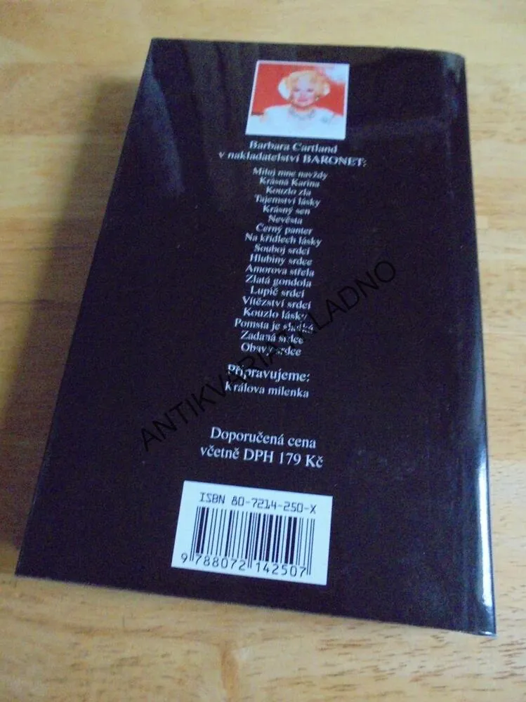 OBAVY SRDCE, BARBARA CARTLAND, CARTLANDOVÁ, **an