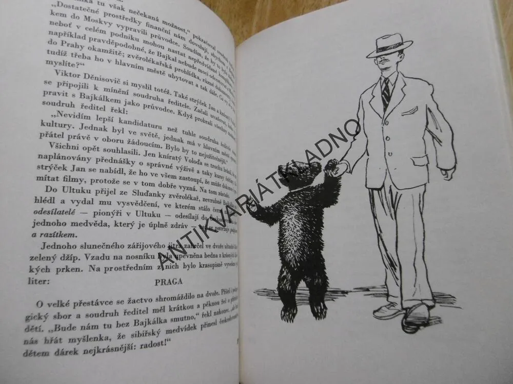 BAJKAL JEDE DO PRAHY, JIŘÍ PLACHETKA, OREST VEREJSKIJ, 1965, **an