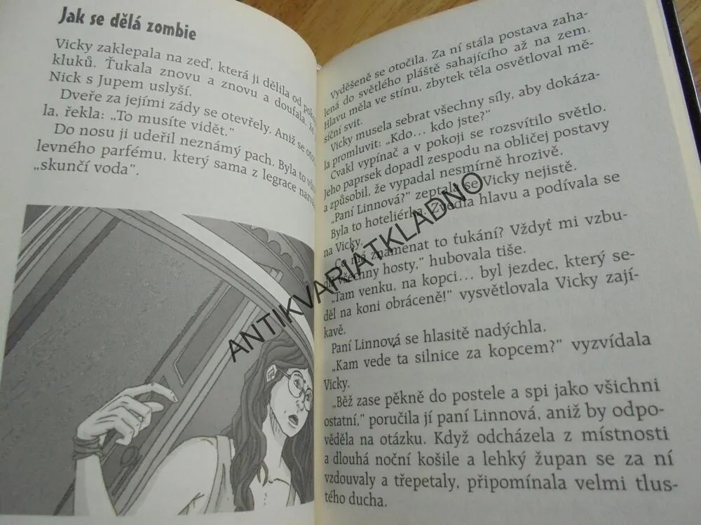 KLUB ZÁHAD, ZOMBIE Z JESKYNĚ, THOMAS BREZINA, LUPA, **an
