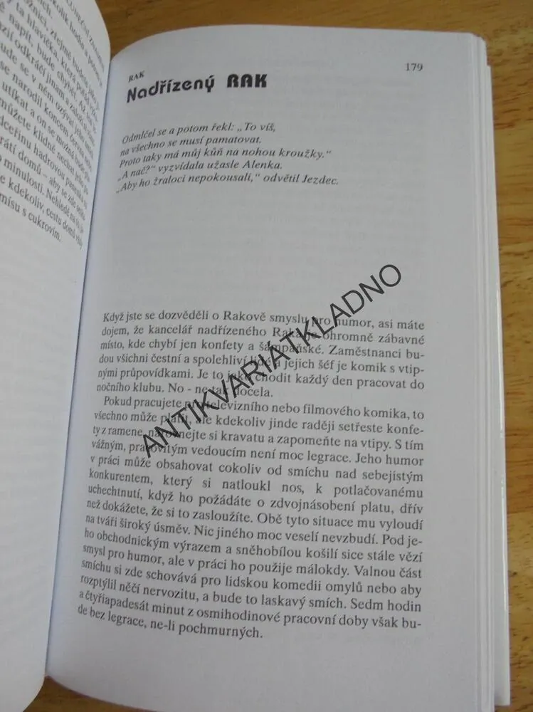 SLUNEČNÍ ZNAMENÍ, LINDA GOODMANOVÁ, **an