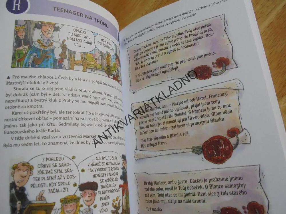 KAREL IV. OČIMA OPATA NEPLACHA, VELIKÁNÍ DO KAPSY,