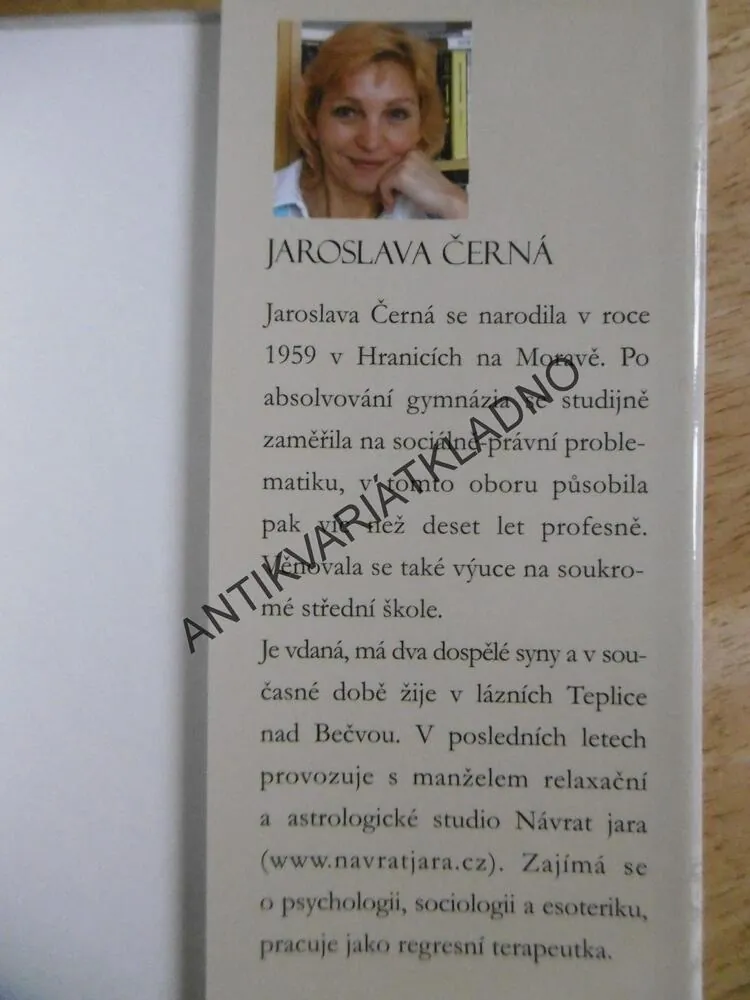 ZAKÁZANÁ LÁSKA, JAROSLAVA ČERNÁ, **an