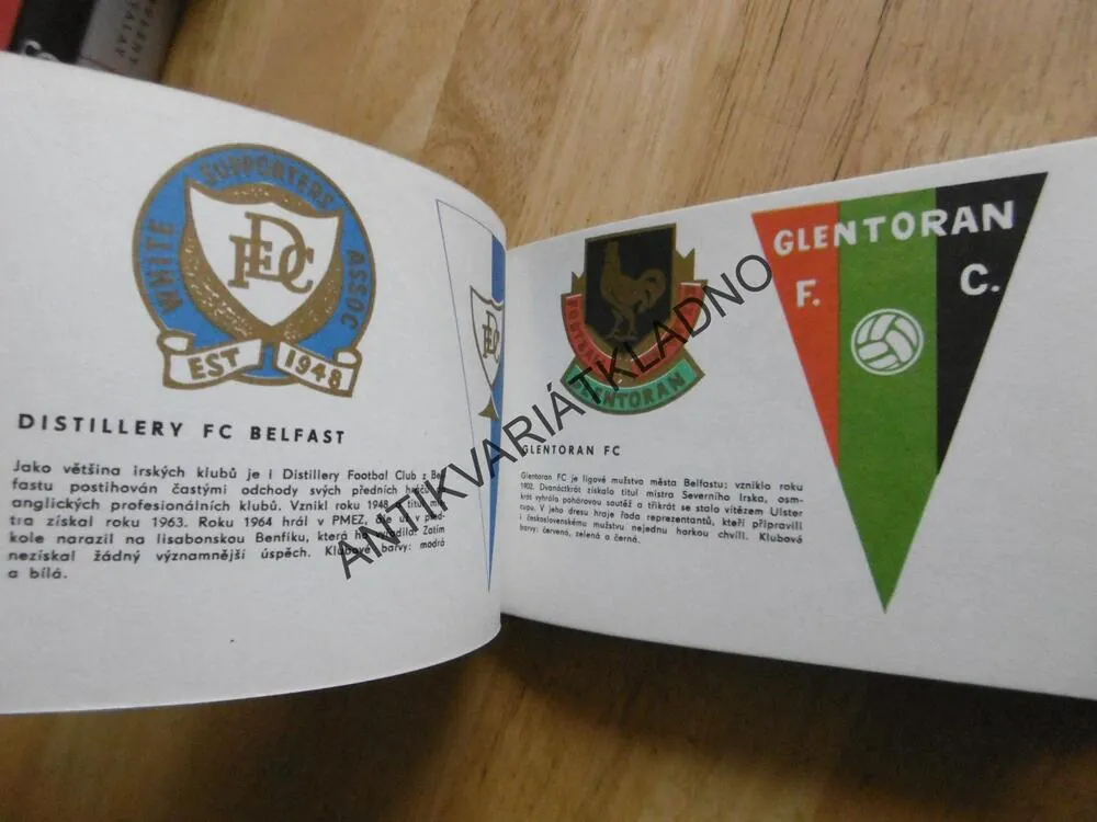 FOTBALOVÉ KLUBY SVĚTA, FOTBAL, SPORT, 1970, **an