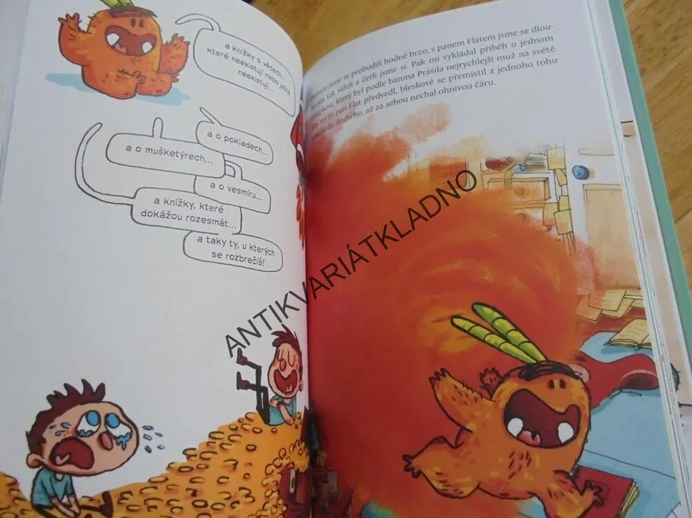 UŽ JE TADY PAN FLAT!, AGUS A PŘÍŠERKY 1., COPONS