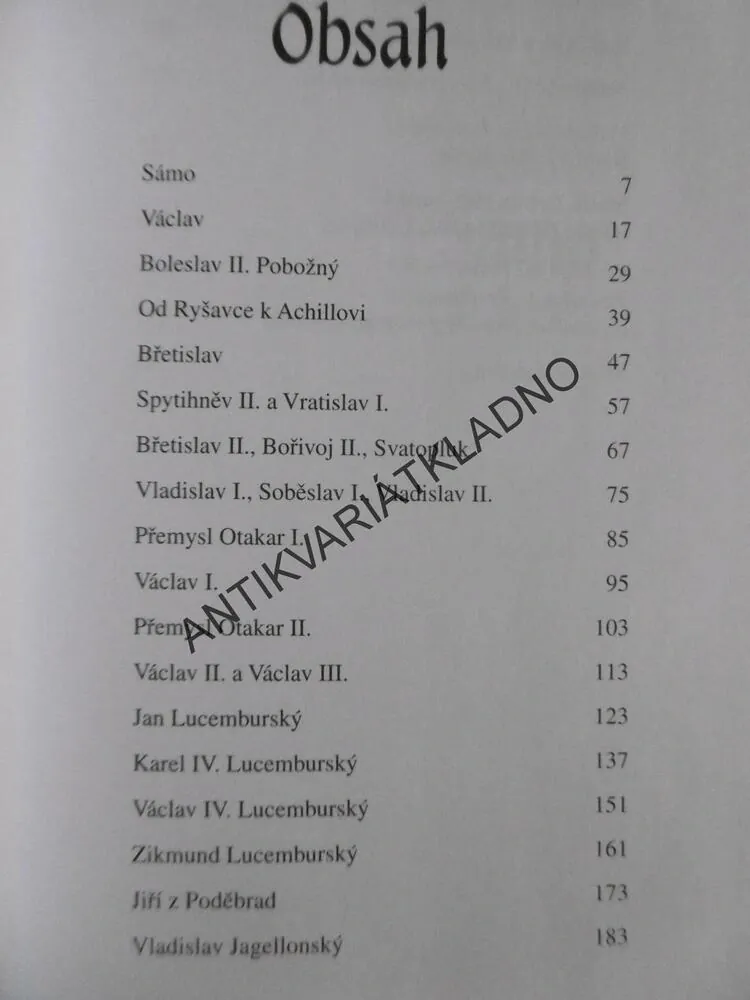 INTRIKY NA ČESKÉM TRŮNU, SLÁVKA POBEROVÁ, **an