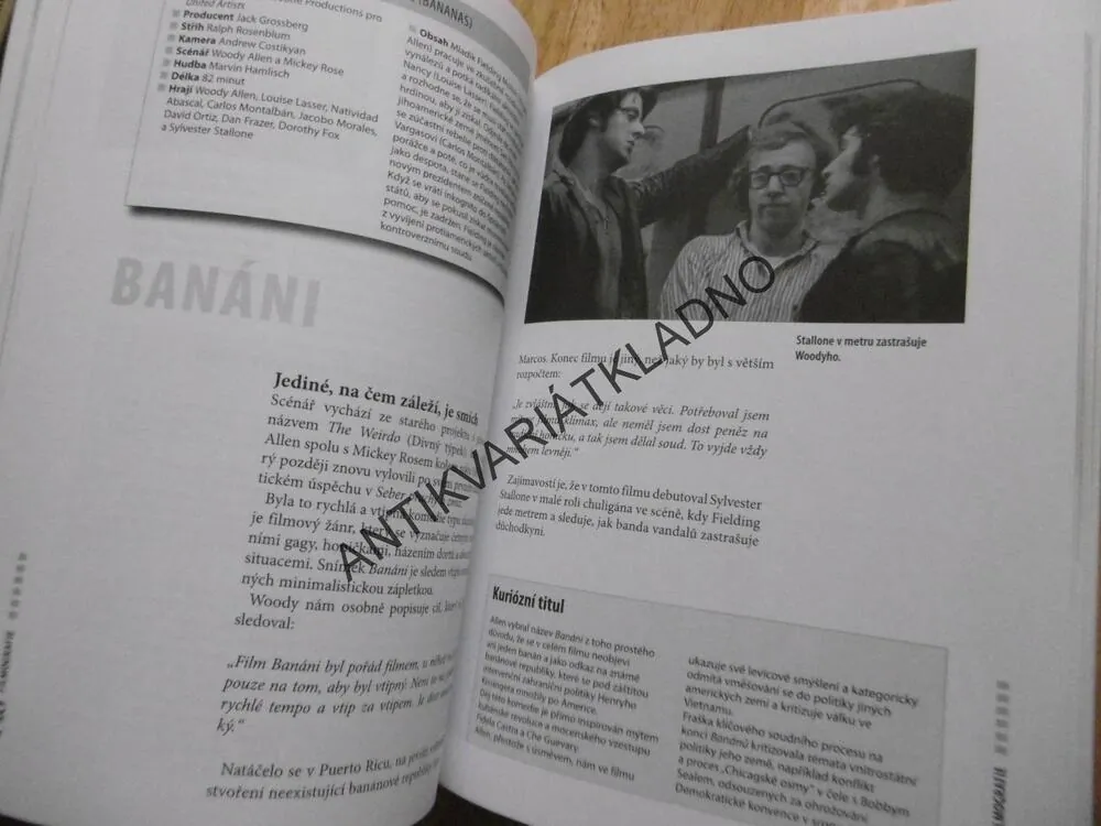 VŠE O WOODY ALLENOVI, WOODY ALLEN, BEZ DVD!!! **an