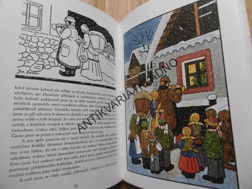 VZPOMÍNKY Z DĚTSTVÍ, JOSEF LADA, 1988, **an