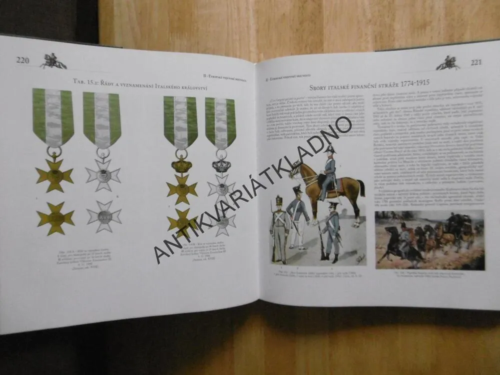 MILITARIA, DĚJINY EVROPSKÝCH ARMÁD A MOCNOSTÍ OD KARLA VELIKÉHO PO ROK 1914, **an