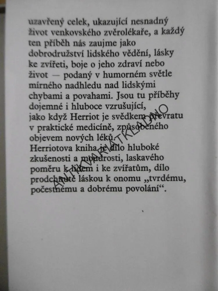 KDYŽ SE ZVĚROLÉKAŘ OŽENÍ, JAMES HERRIOT, CYRIL BOUDA, **an