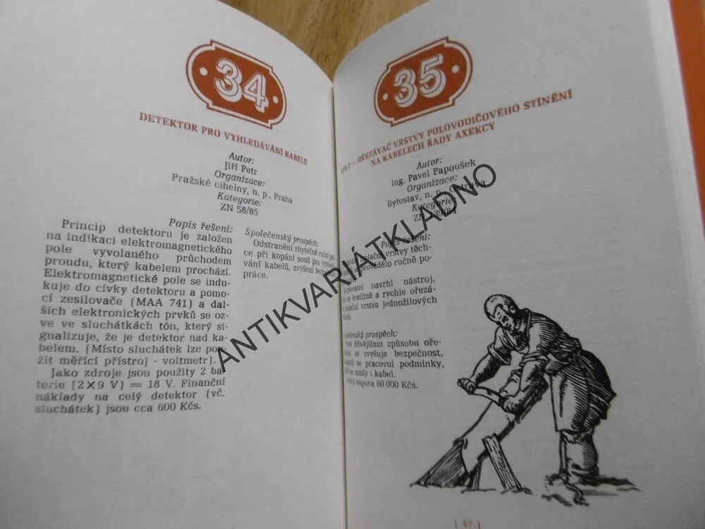 SBORNÍK NÁMĚTŮ PRO PROVÁDĚNÍ REKONSTRUKCÍ A MODERNIZACÍ, 1988, RETRO, **an