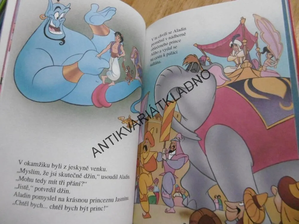 ALADIN, WALT DISNEY, **an