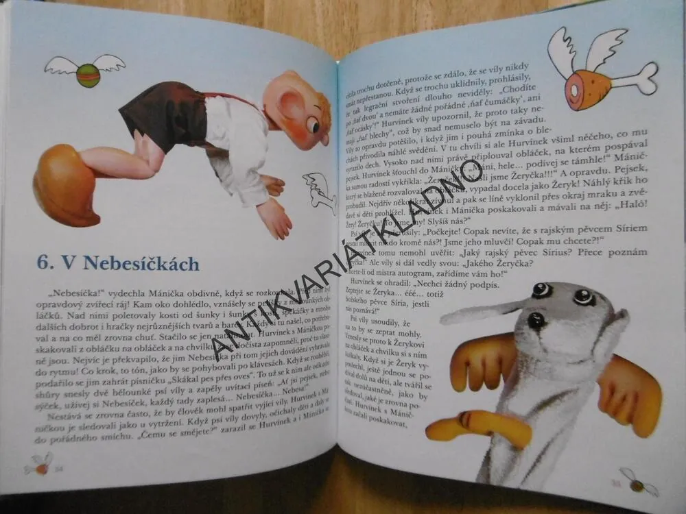 HURVÍNKOVA NEBESÍČKA, HURVÍNEK, KIRSCHNEROVÁ, **an