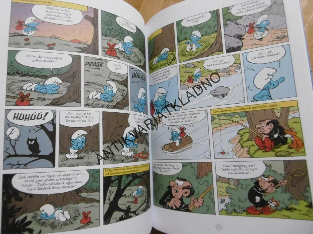 ŠMOULOVÉ A KRÁKULA, KOMIKS, **an