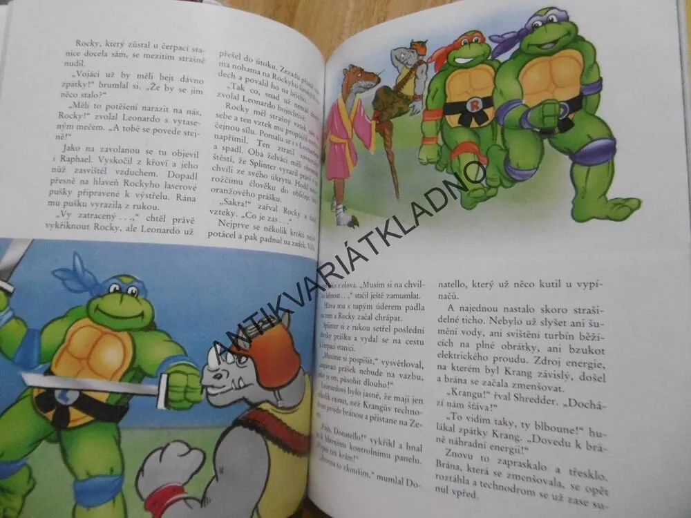TURTLES, HRDINOVÉ Z PODZEMÍ, ŽELVY NINJA, **an