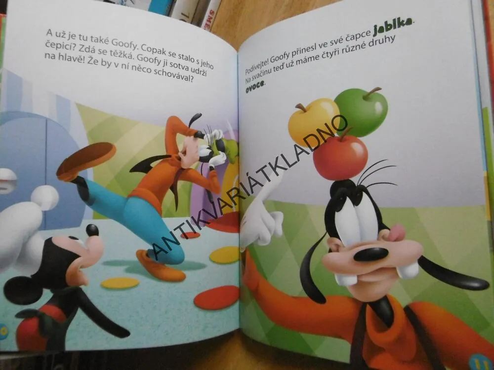 MICKEYHO KLUBÍK 15., DISNEY JUNIOR, OVOCE, **an