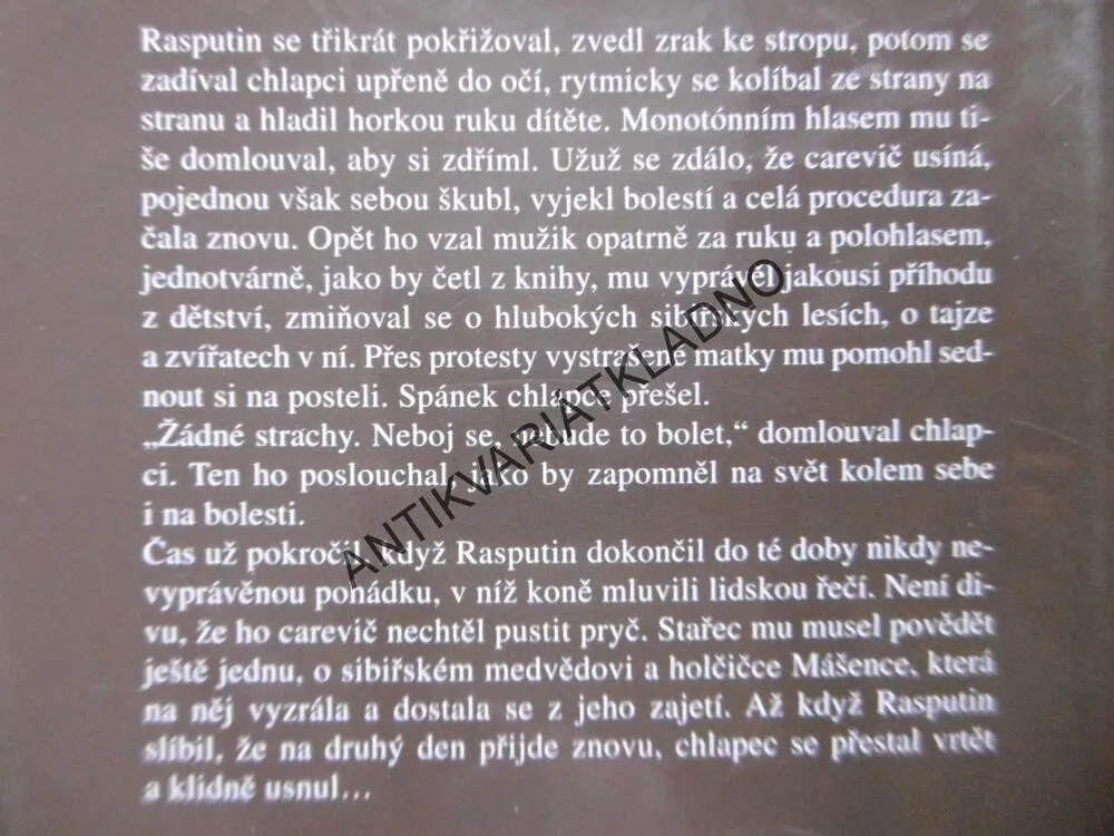 RASPUTIN A CAREVNA, IVAN IZAKOVIČ, **an