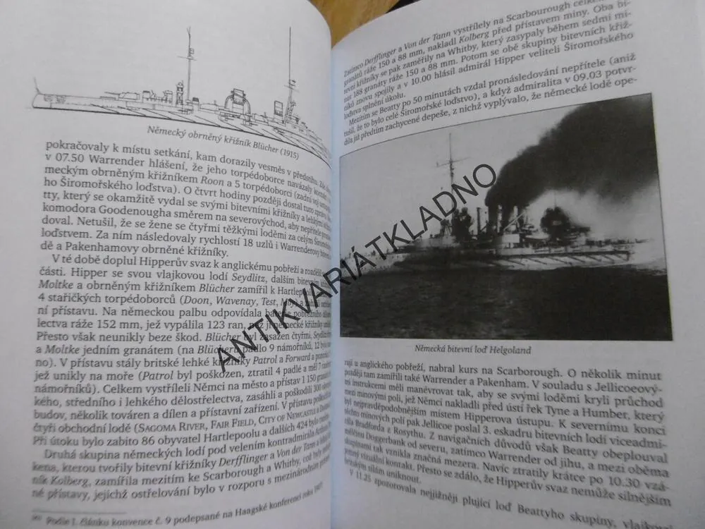 VELKÁ VÁLKA NA MOŘI ROK 1914-15, 1-2, **an