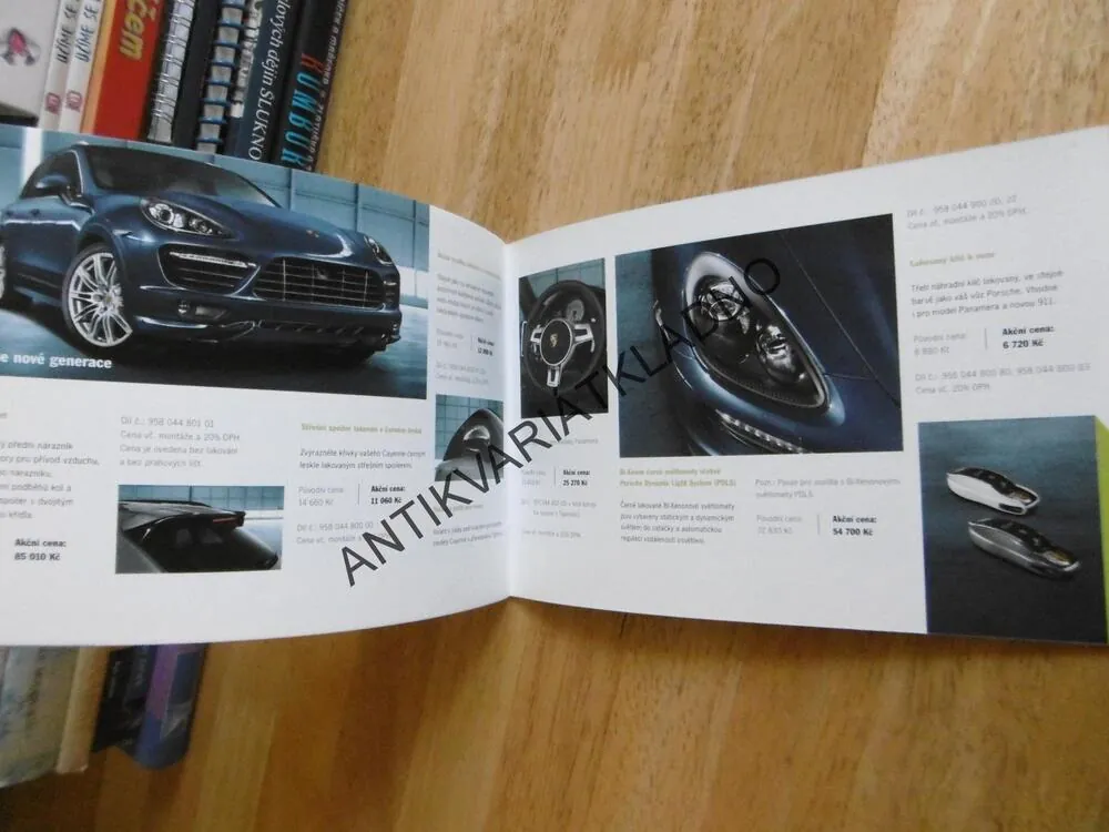 PORSCHE REKLAMNÍ BROŽURKA, ČESKY, JARNÍ FASCINACE,