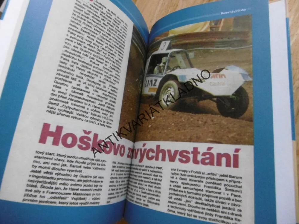 JAROSLAV HOŠEK MODRÁ LEGENDA, AUTOKROSOVÝ JEZDEC, DALIBOR JANDEK, **an
