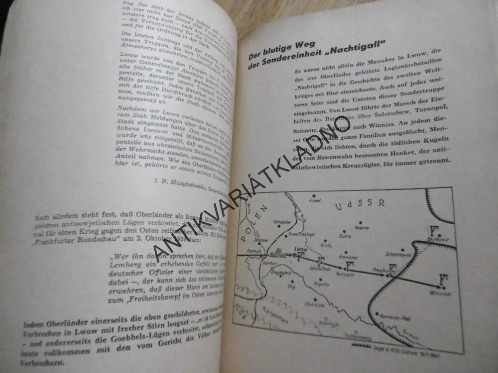 DIE WAHRHEIT ÜBER OBERLÄNDER, NĚMECKY