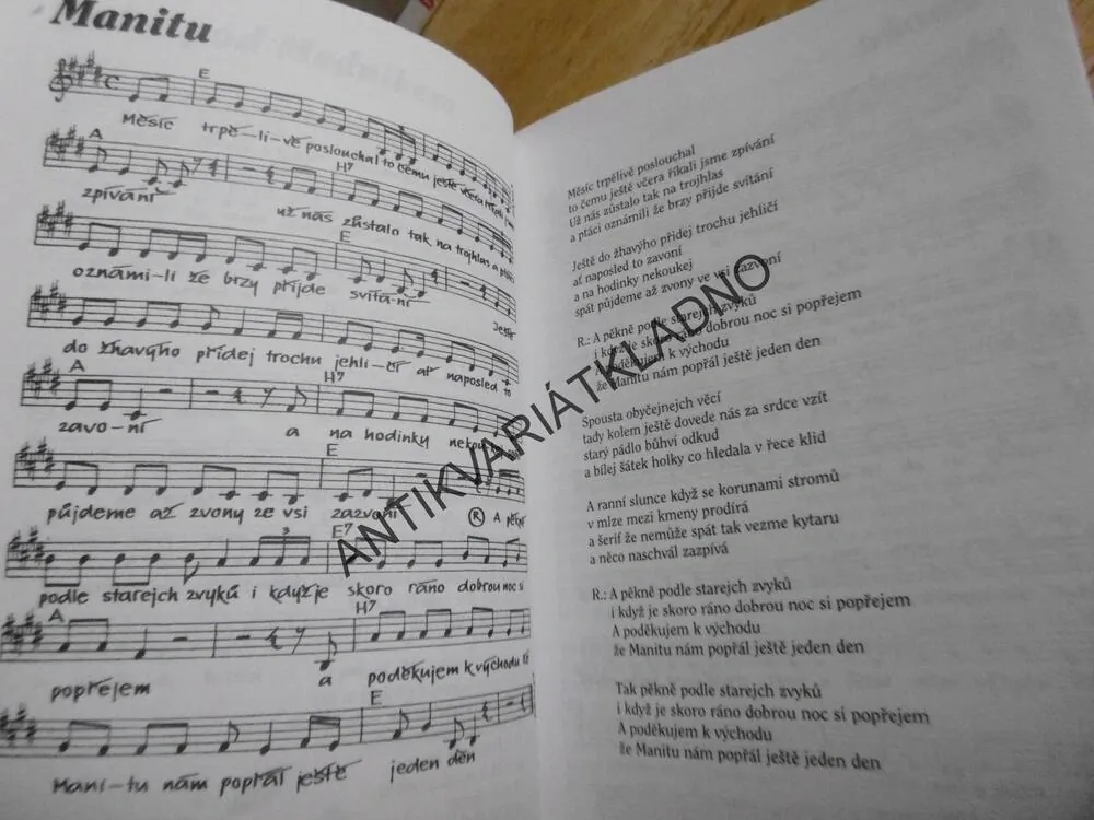 JAN NEDVĚD , JAKUB SEDMIKRÁSKA FRANTIŠEK, ZPĚVNÍK, NOTY, TEXTY,AKORDY, **an