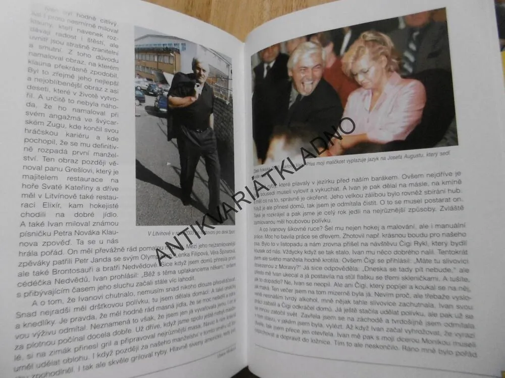 IVAN HLINKA, LIBĚNA HLINKOVÁ, ČESKÝ HOKEJ, SPORT, **an
