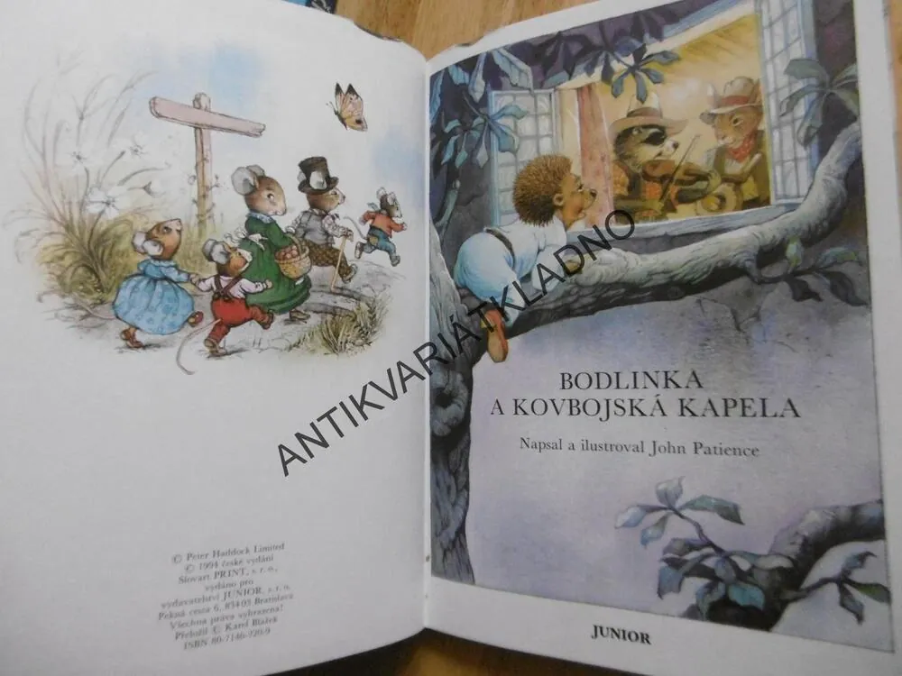 KAPRADÍ ÚDOLÍ, JOHN PATIENCE, **an