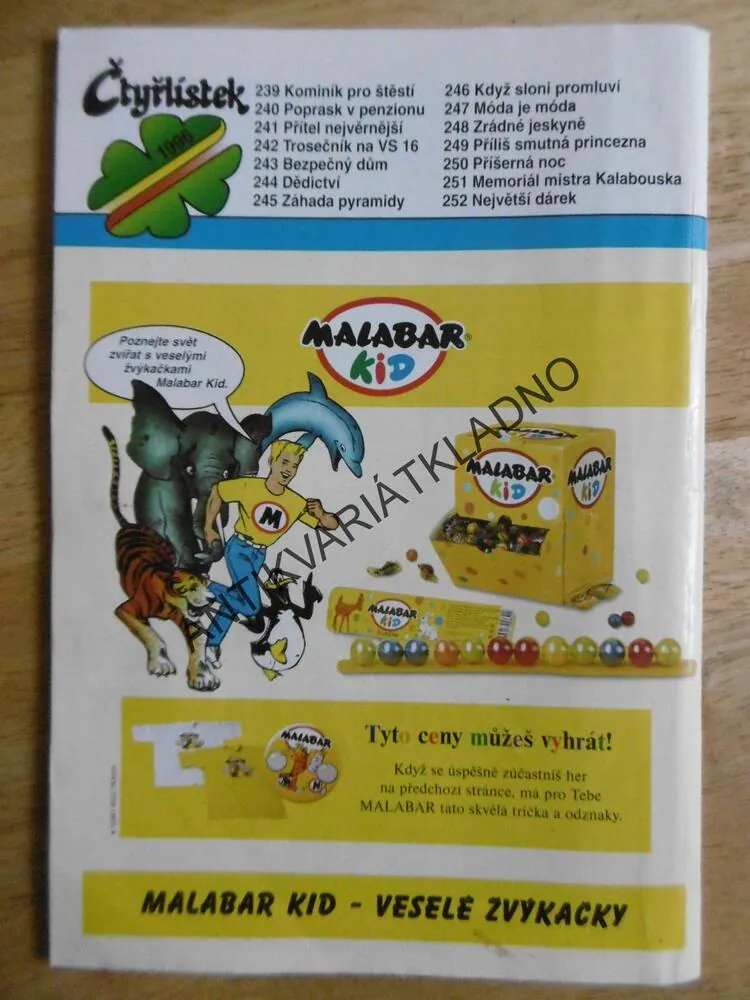 ČTYŘLÍSTEK 252 - NEJVĚTŠÍ DÁREK