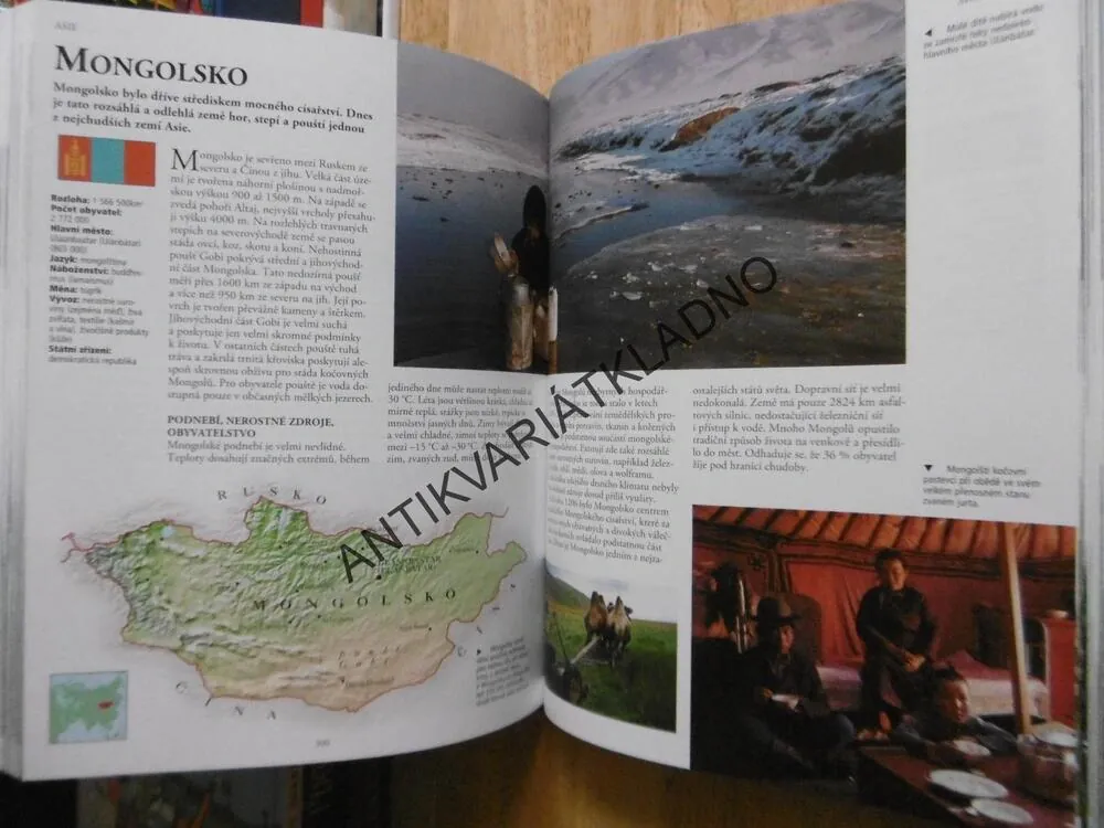 VELKÁ OBRAZOVÁ ENCYKLOPEDIE ZEMĚPISU, **an