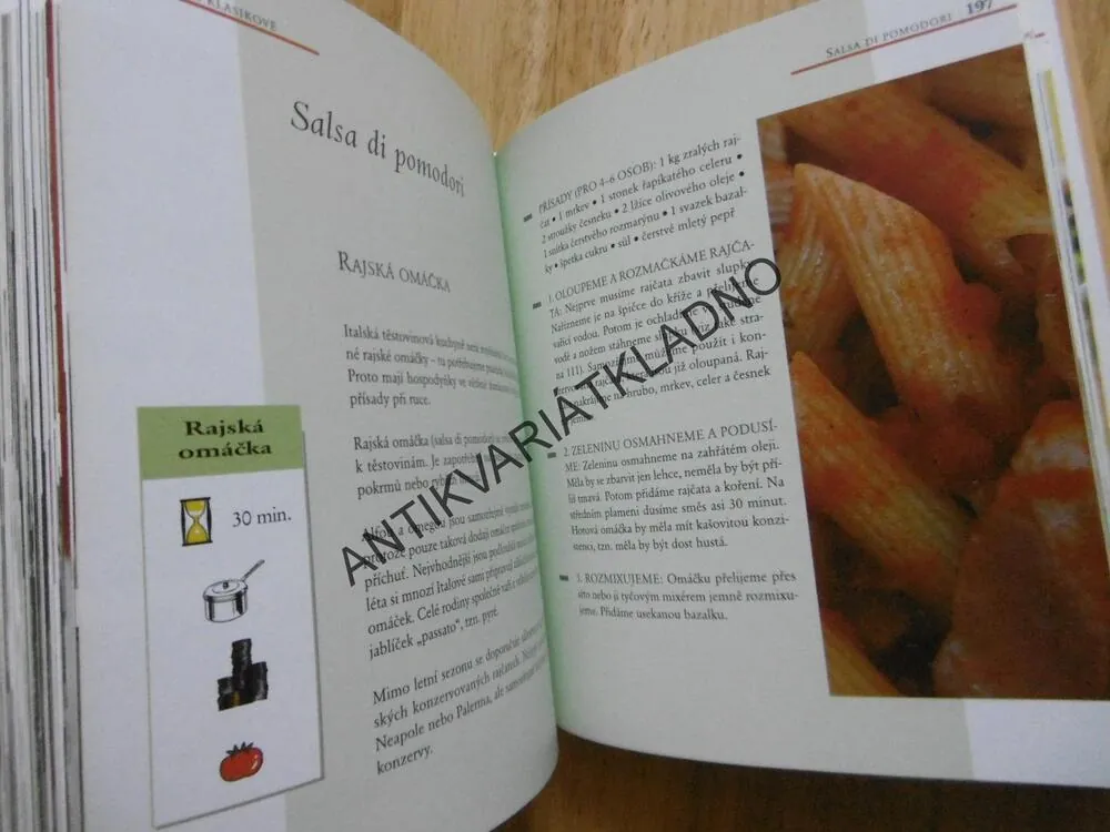 LEXIKON TĚSTOVIN, HISTORIE, PŘÍPRAVA A PODÁVÁNÍ, RECEPTY, **an