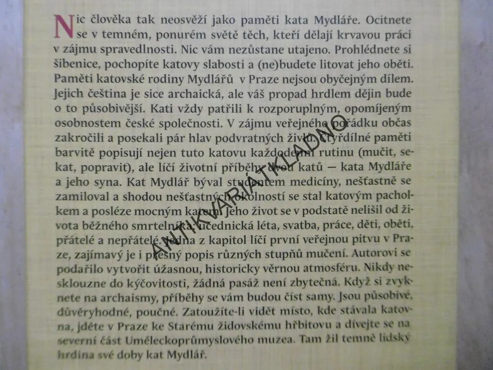 PAMĚTI KATOVSKÉ RODINY MYDLÁŘŮ, 1-4, JOSEF SVÁTEK, **an