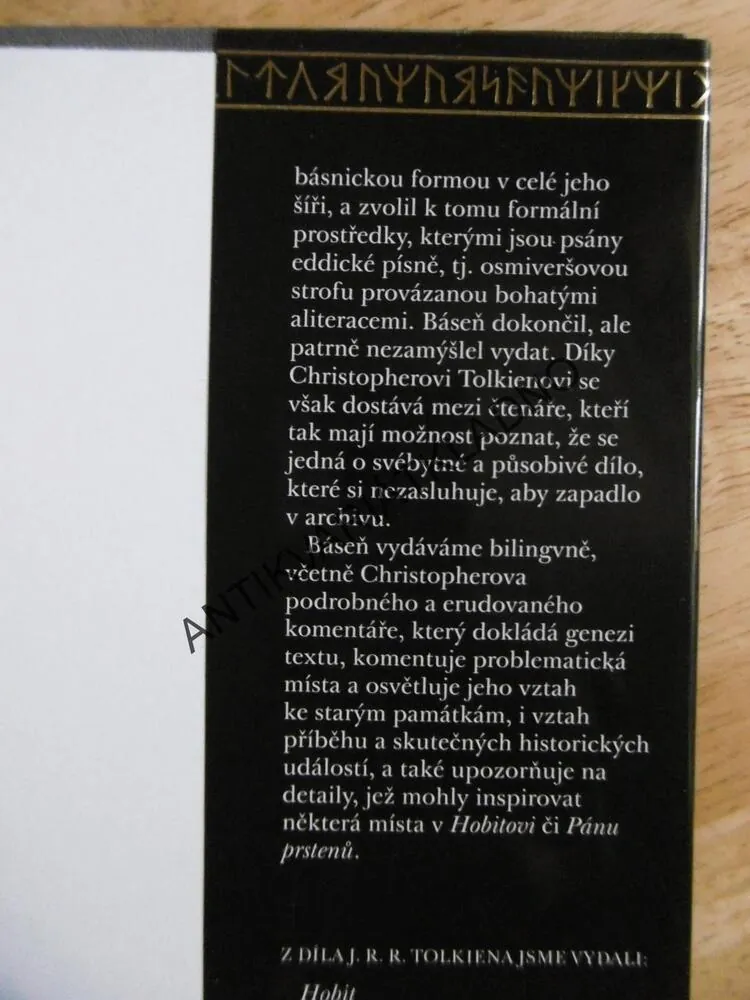 LEGENDA O SIGURDOVI A GUDRÚN, J.R.R. TOLKIEN, **an