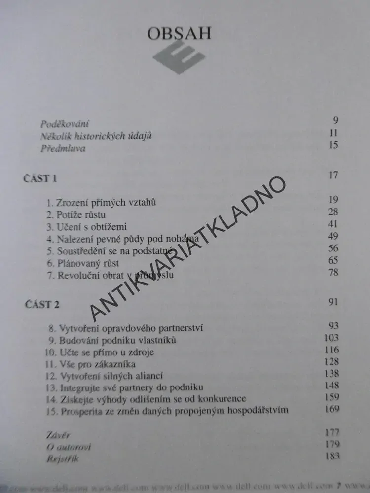 PŘÍMO OD DELLU, MICHAEL DELL, CATHERINE FREDMANOVÁ, STRATEGIE, KTERÉ PROMĚNILY CELÉ ODVĚTVÍ, **an