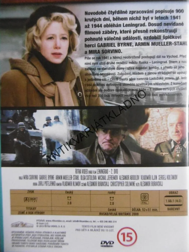 LENINGRAD, 1-2, DVD FILM