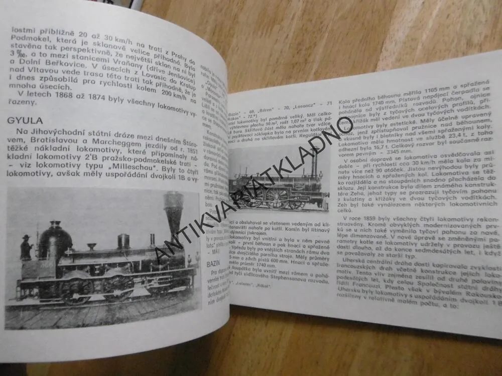ATLAS LOKOMOTIV, HISTORICKÉ, BEK, ŽELEZNICE, 1981, **an