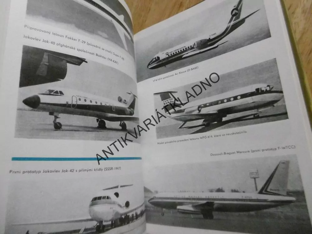 CIVILNÍ LETADLA 1-2. VÁCLAV NĚMEČEK, **an