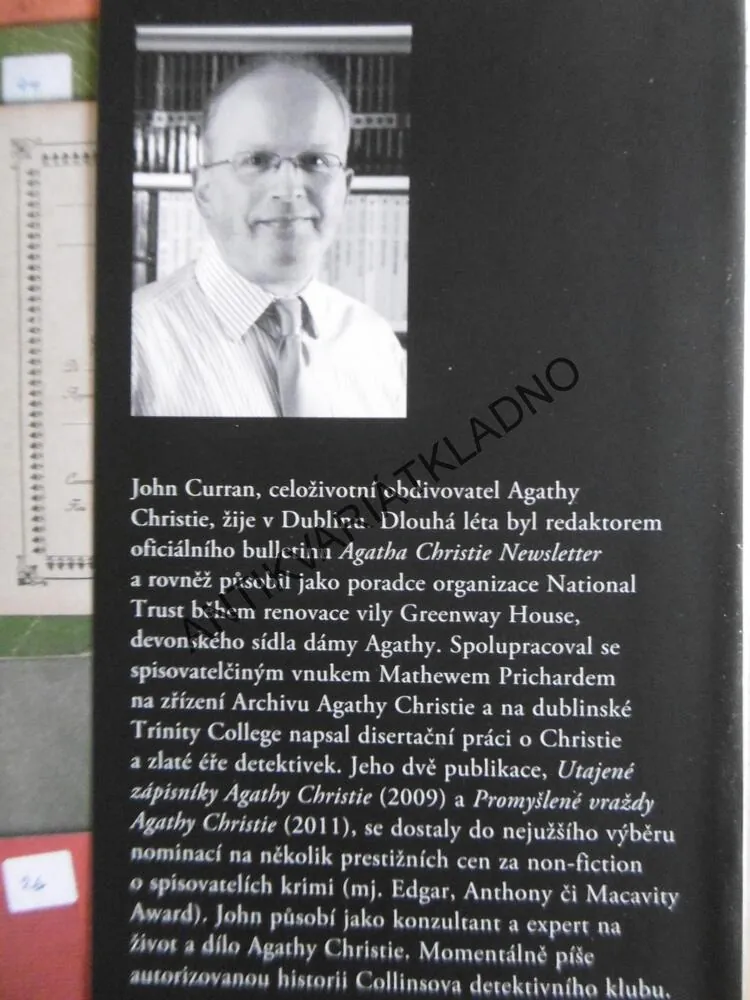 KOMPLETNÍ UTAJENÉ ZÁPISNÍKY, AGATHA CHRISTIE, JOHN CURRAN, **an