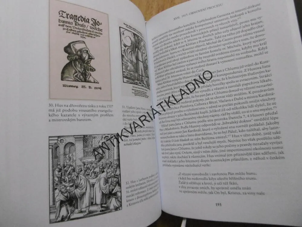 JAN HUS, ŽIVOT A DÍLO, FRANTIŠEK ŠMAHEL,, **an