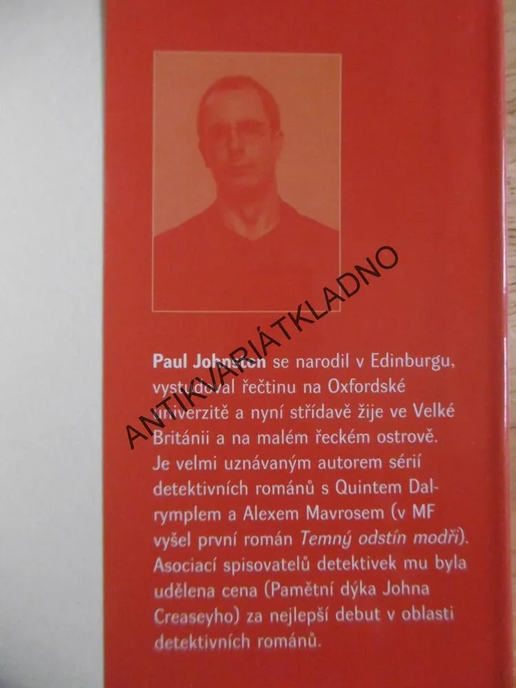 POSLEDNÍ RUDÁ SMRT, PAUL JOHNSTON, **an