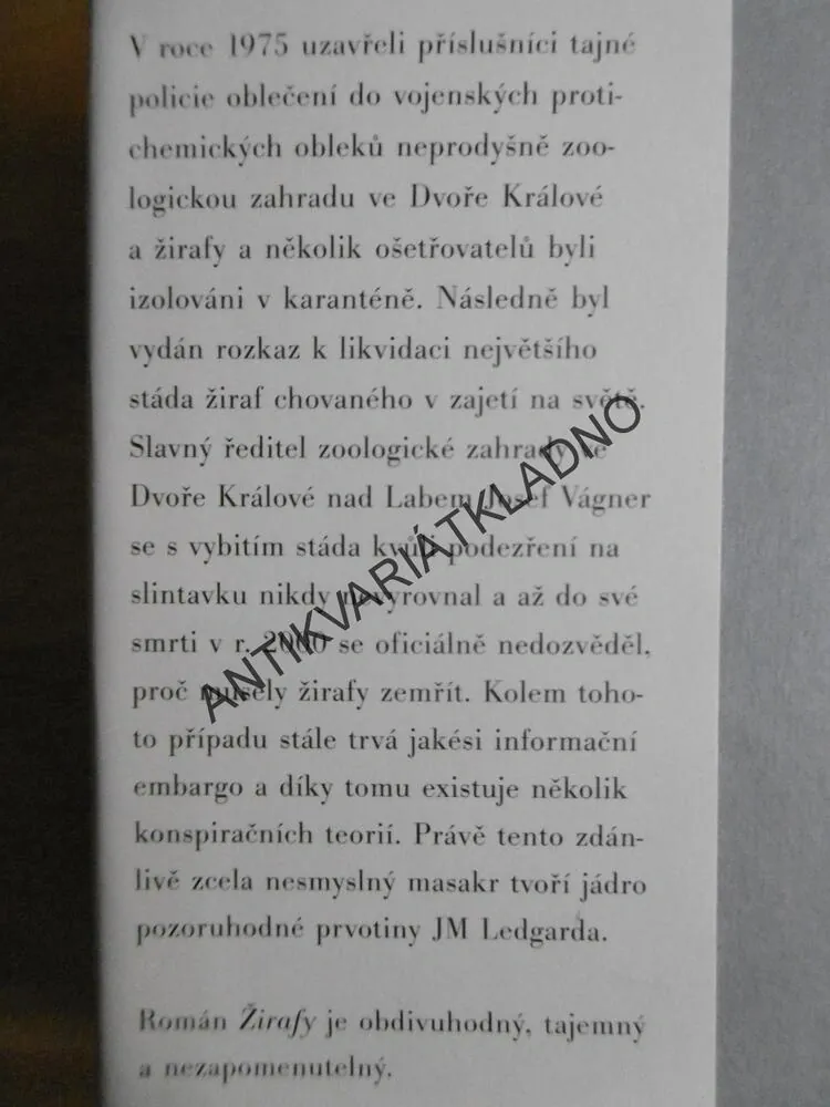 ŽIRAFY, J.M. LEDGARD, **an