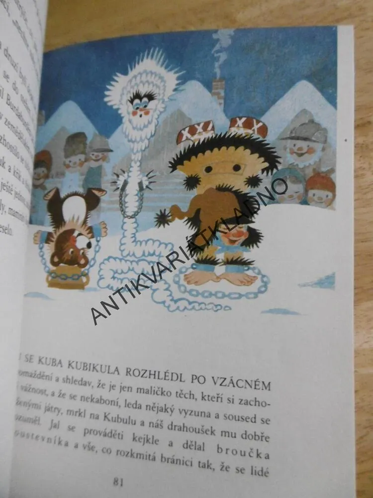 KUBULA A KUBA KUBIKULA, VANČURA, ZDENĚK MILER, 1981 **an