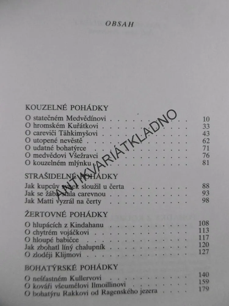 POHÁDKY Z KOUZELNÉHO MLÝNKU, MICHAELA TVRDÍKOVÁ, **an