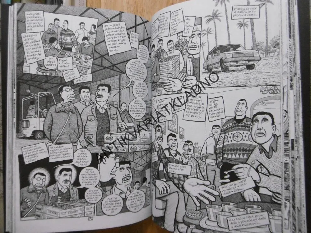 PALESTINA, JOE SACCO, KOMIKS, **an